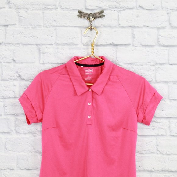 ADIDAS ClimaCool Vented Short Sleeve Polo Shirt S - Picture 2 of 8